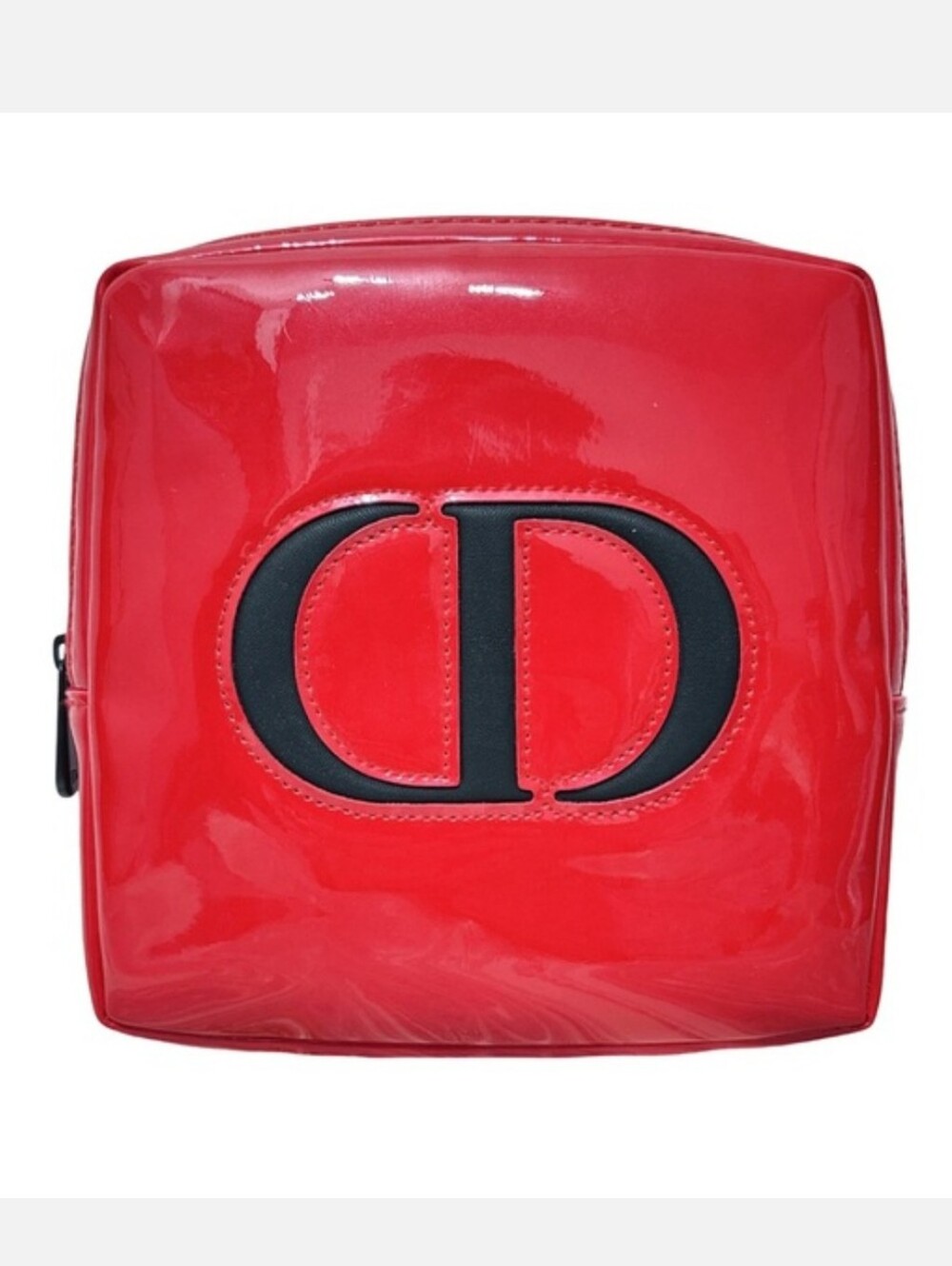 Dior Red Patent Cosmetic Pouch